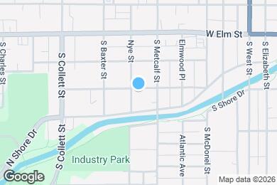 Map image of the property - 719 W Eureka St