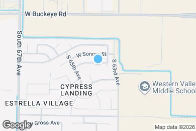 Map image of the property - 6333 W Cocopah St