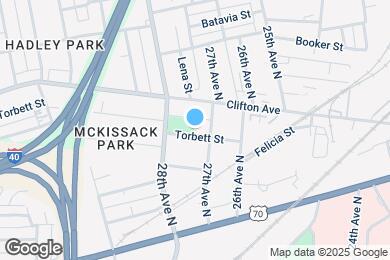 Map image of the property - 2706 Torbett St