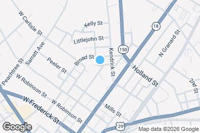 Map image of the property - 529 Oakland Ave