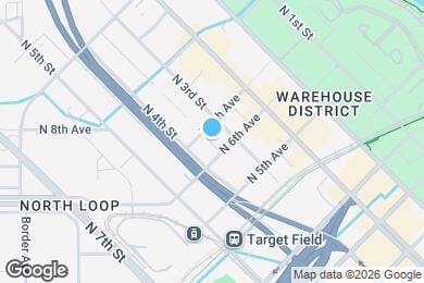 Map image of the property - 301 N 7th Ave