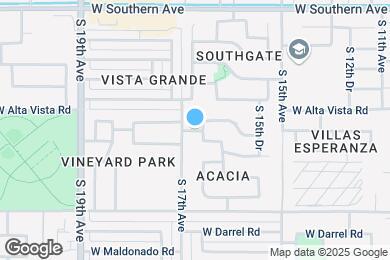 Map image of the property - 1645 W St Catherine Ave