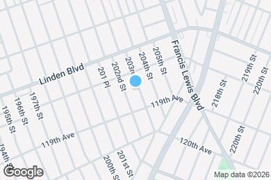 Map image of the property - 11828 203rd St