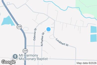 Map image of the property - 1350 N Parker St