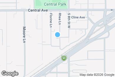 Map image of the property - 128 Rhea Ln
