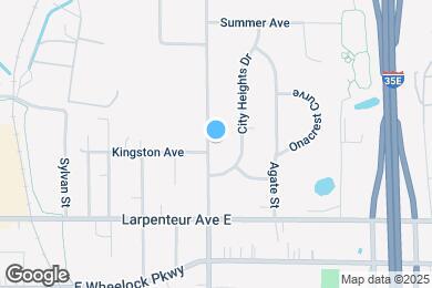 Map image of the property - 1746 Jackson St