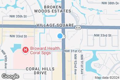 Map image of the property - Modera Coral Springs