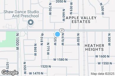 Map image of the property - 1742 N 725 W