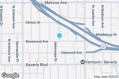 Map image of the property - 502 1/2 N Heliotrope Dr