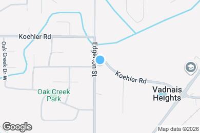 Map image of the property - 3662 Edgerton St