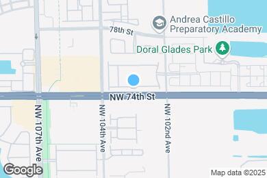 Map image of the property - 10262 NW 74th Ter