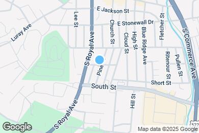 Map image of the property - 325 Pine St