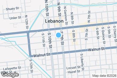 Map image of the property - 907 Chestnut St