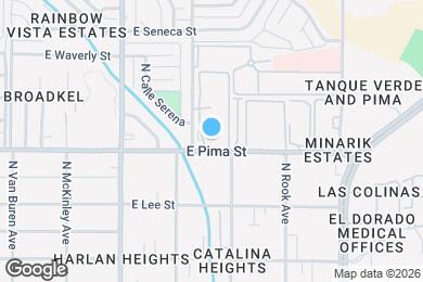 Map image of the property - Ridgepointe Apartments