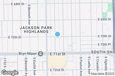 Map image of the property - 7001 S Chappel Ave