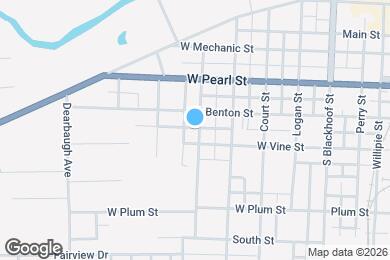 Map image of the property - 407 Buchanan St