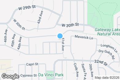 Map image of the property - 4117 W 30th St Pl