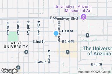 Map image of the property - 921 N Euclid Ave