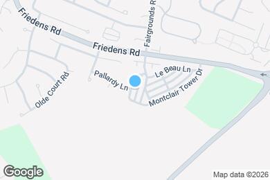 Map image of the property - 390 Montclair Tower Dr