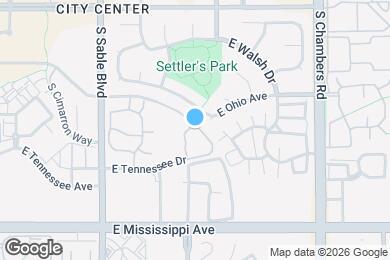 Map image of the property - 14852 E Kentucky Dr