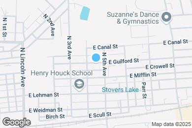 Map image of the property - 430 E Guilford St