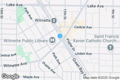 Map image of the property - 601 Green Bay Rd
