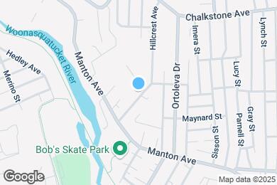 Map image of the property - 46 Ridgeway Ave