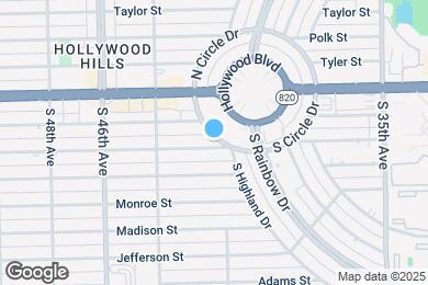 Map image of the property - 4117 Van Buren St