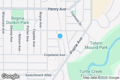 Map image of the property - 1653 Sherman Ave