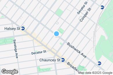 Map image of the property - 1354 Bushwick Ave