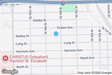 Map image of the property - 2425 Ashley St
