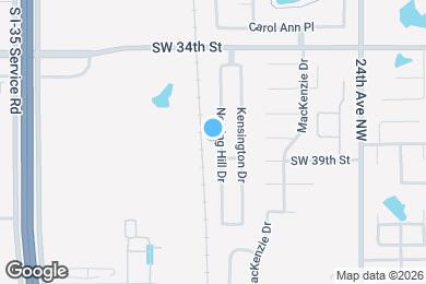 Map image of the property - 4105 Notting Hill Dr