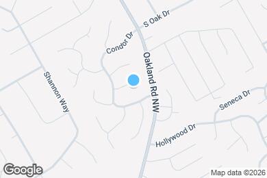 Map image of the property - 2128 Blue Martin Ct