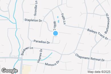 Map image of the property - 2922 Wills Ct