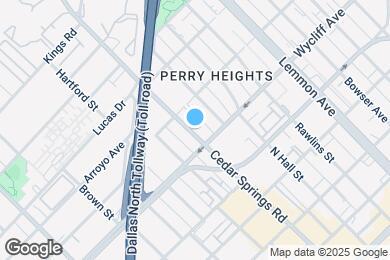 Map image of the property - 4340 Cedar Springs Rd