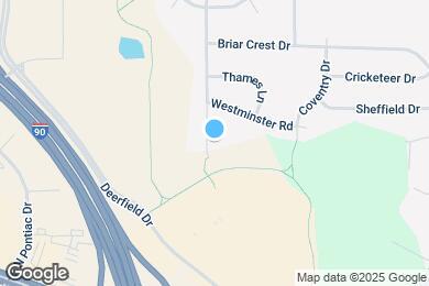 Map image of the property - 3402 Amhurst Rd