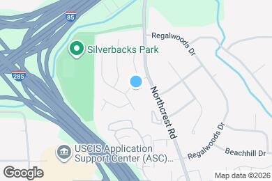 Map image of the property - 3418 Rose Arbor Ct