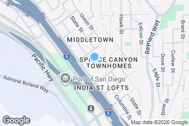 Map image of the property - 3217 Columbia St