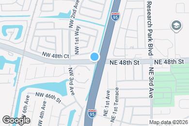 Map image of the property - 200 NW 48th Ct