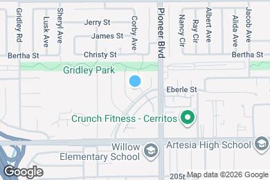 Map image of the property - 19933 Corby Ave