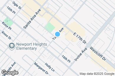 Map image of the property - 1650 Tustin Ave