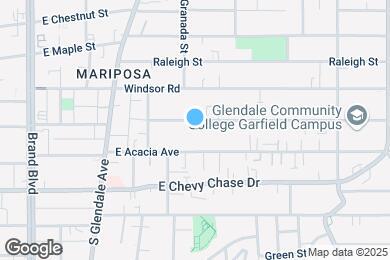 Map image of the property - 600 E Garfield Ave