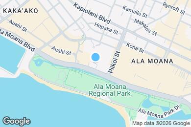Map image of the property - 1330 Ala Moana Blvd