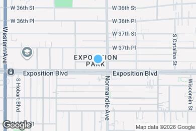 Map image of the property - 1424 W 37th Dr