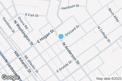 Map image of the property - 317 N Anderson St