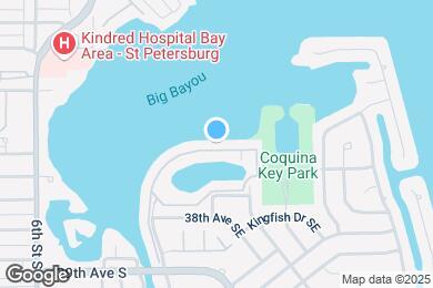 Map image of the property - 3743 Pompano Dr SE