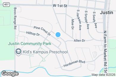 Map image of the property - 250 Pine Crest Dr