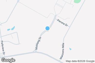 Map image of the property - 1700 Mustang Dr