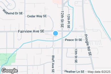 Map image of the property - 2872 Bluff Ave SE