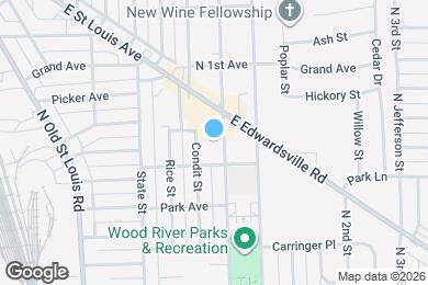 Map image of the property - 830 N Wood River Ave